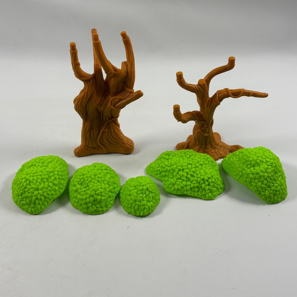 Disney Jungle Safari Roadway Trees and Leaves Replacement Part Brown Green